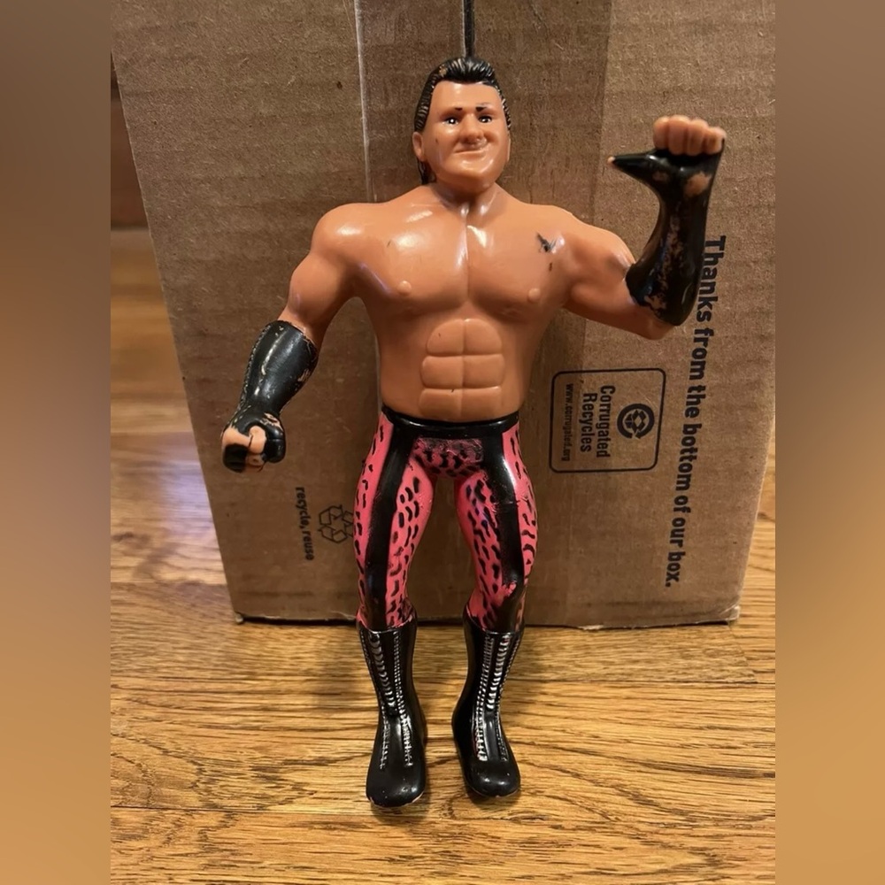 BRUTUS BEEFCAKE - WWF WRESTLING SUPERSTARS - VINTAGE 1985 LJN 8" FIGURE - EX